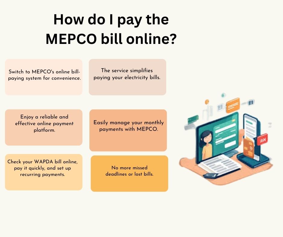 digital payment options for MEPCO bill